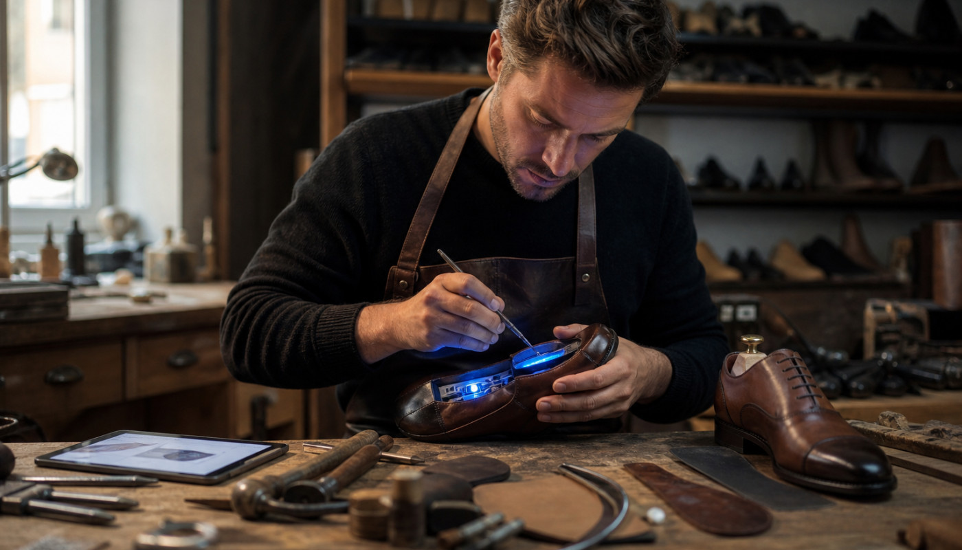 Chaussures connectées : la révolution silencieuse des artisans bottiers
